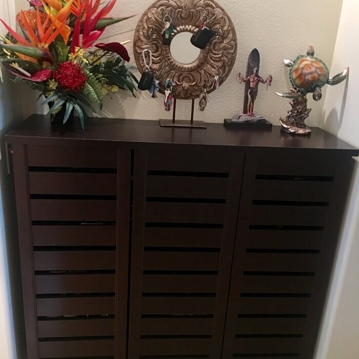 Gavin 20 Pair Shoe Storage Cabinet