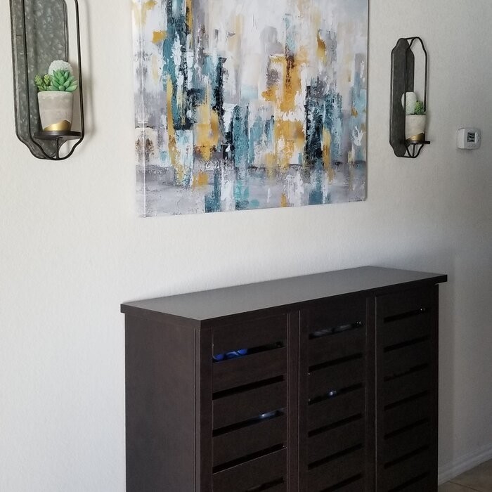 Gavin 20 Pair Shoe Storage Cabinet