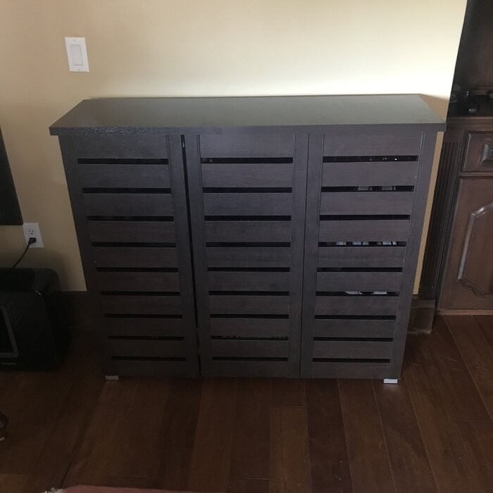 Gavin 20 Pair Shoe Storage Cabinet