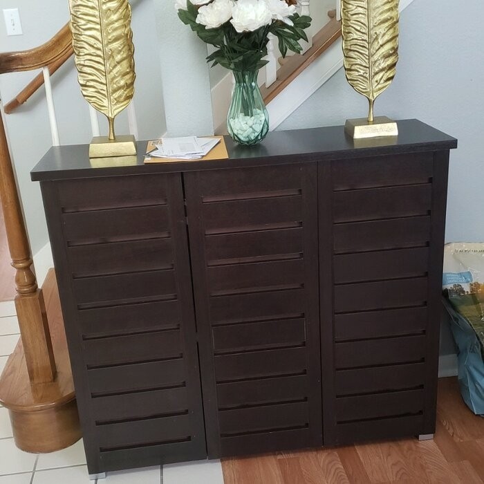 Gavin 20 Pair Shoe Storage Cabinet