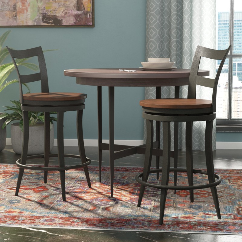 Giana Swivel 24" Counter Stool