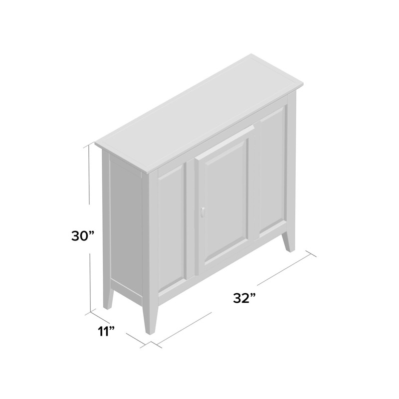 Gilboa 32'' Wide Display Stand with Lighting