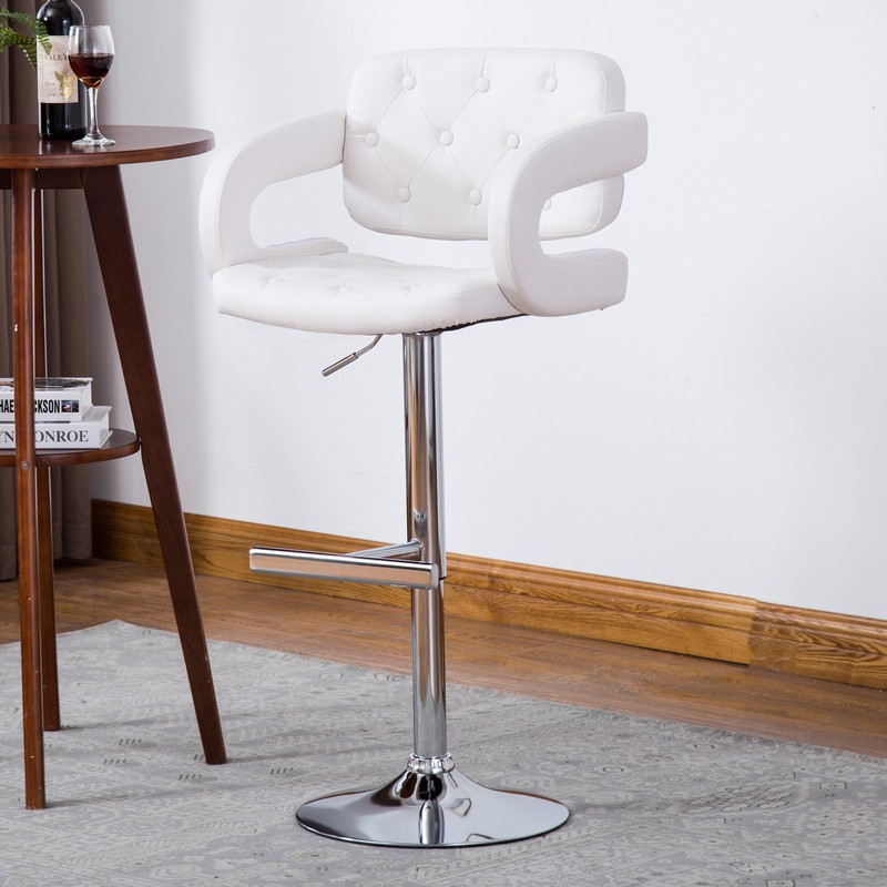 Glamis Swivel Adjustable Height Bar Stool