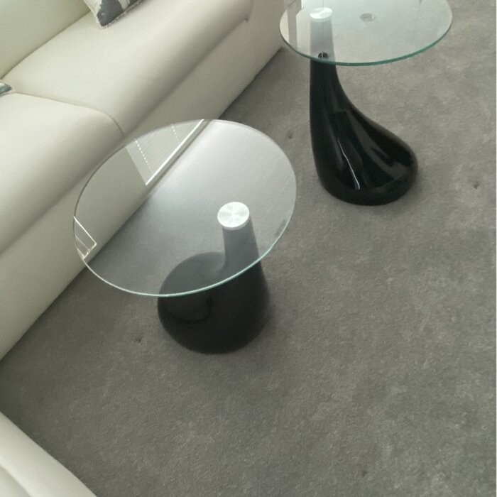 Glass Abstract Coffee Table