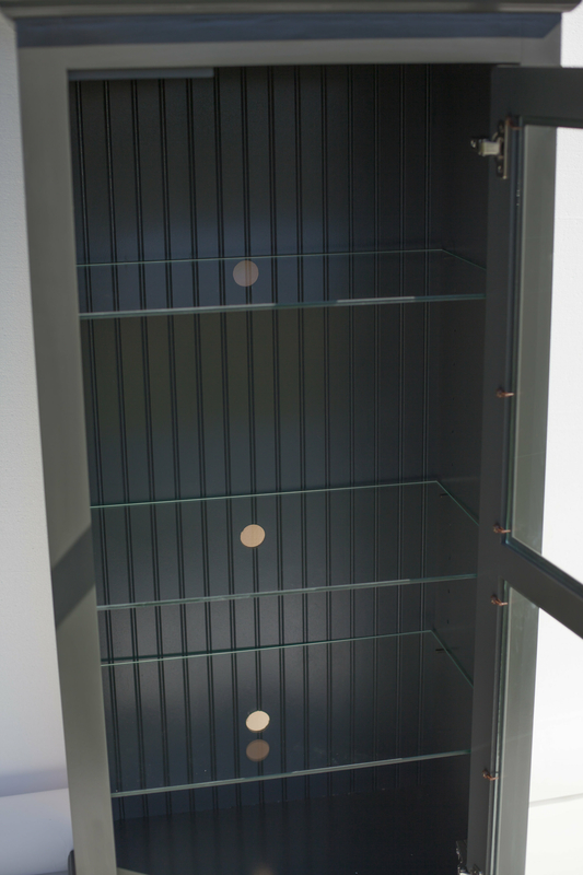 Glass Panel Door Audio Cabinet