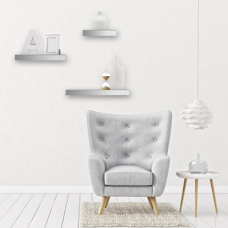 Glenaire Glass Floating Shelf