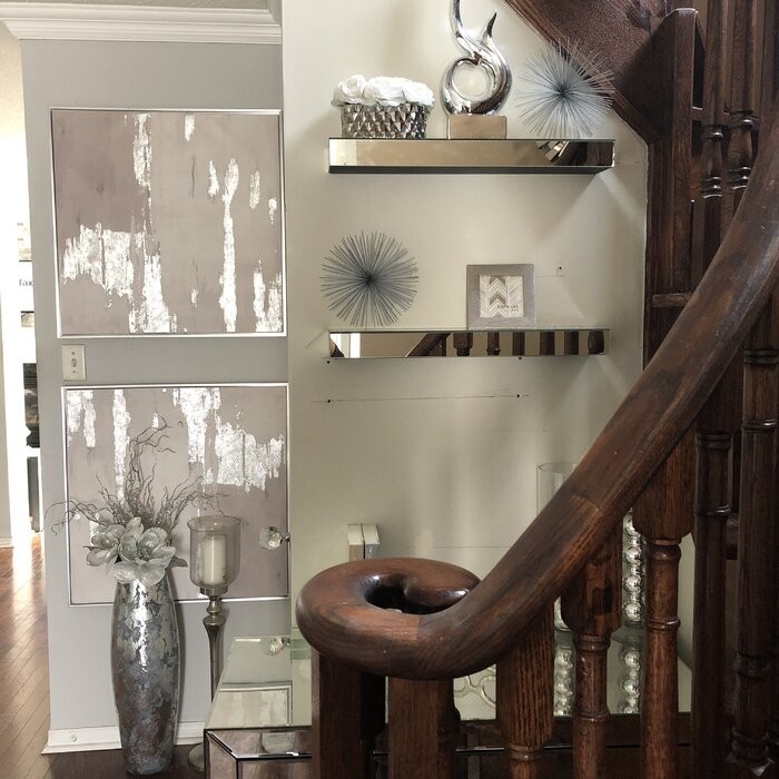 Glenaire Glass Floating Shelf