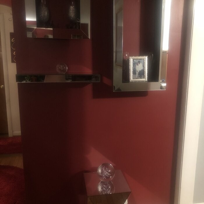 Glenaire Glass Floating Shelf
