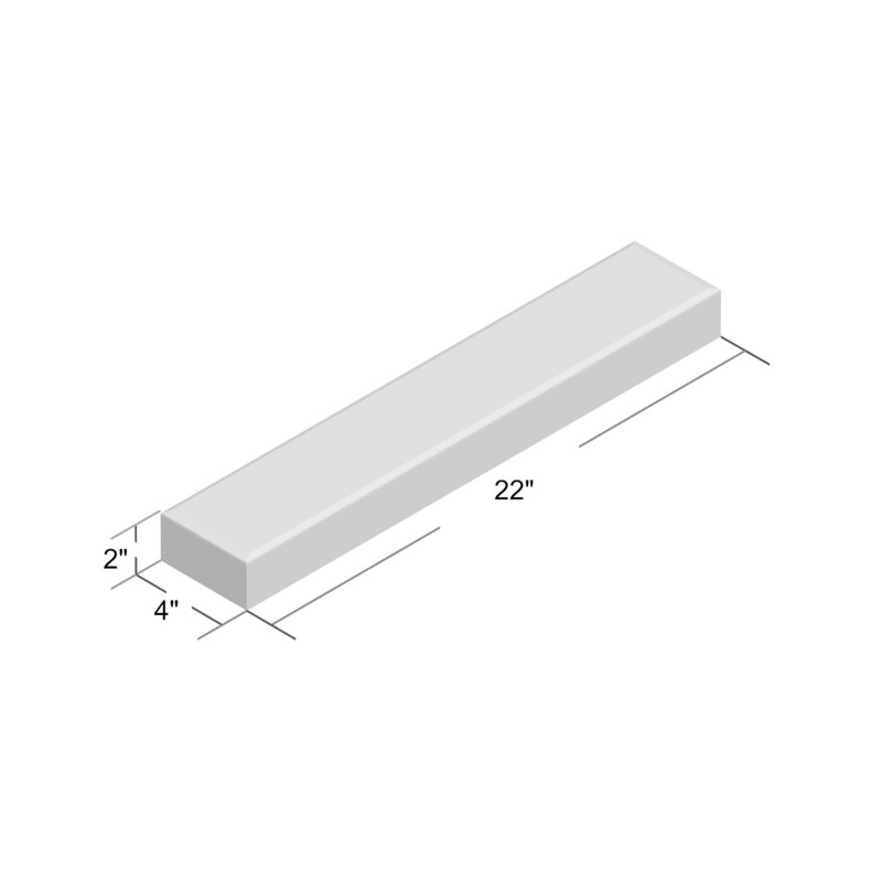 Glenaire Glass Floating Shelf