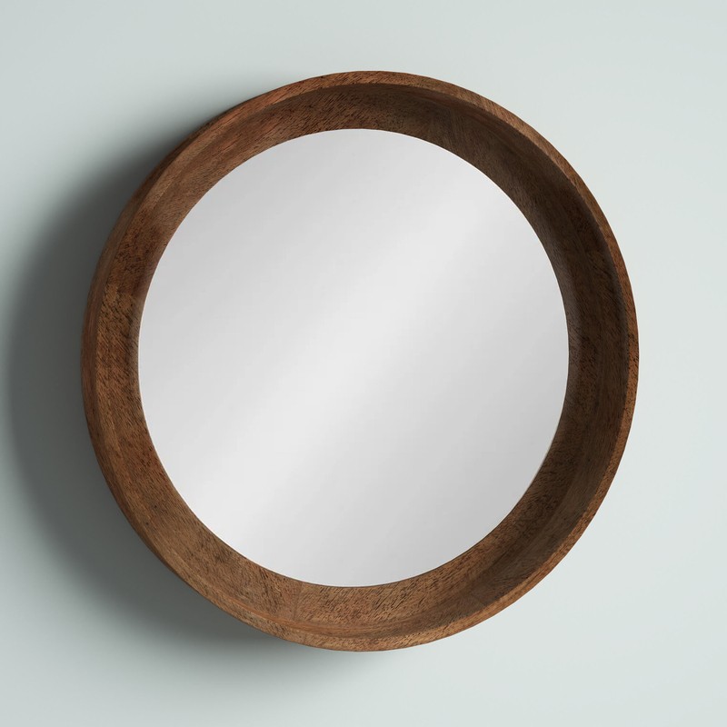 Grasser with Shelves Accent Mirror