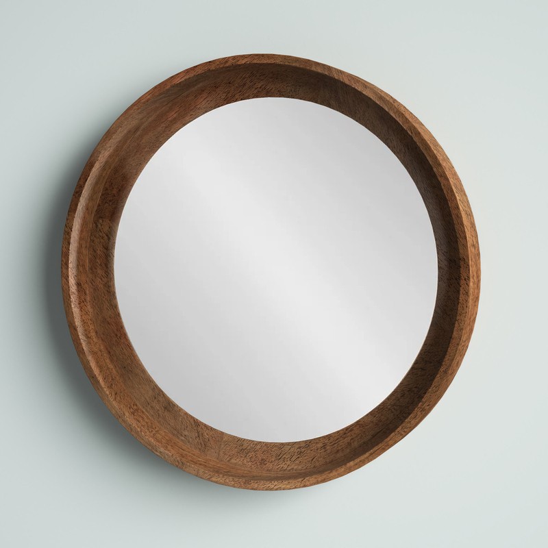 Grasser with Shelves Accent Mirror
