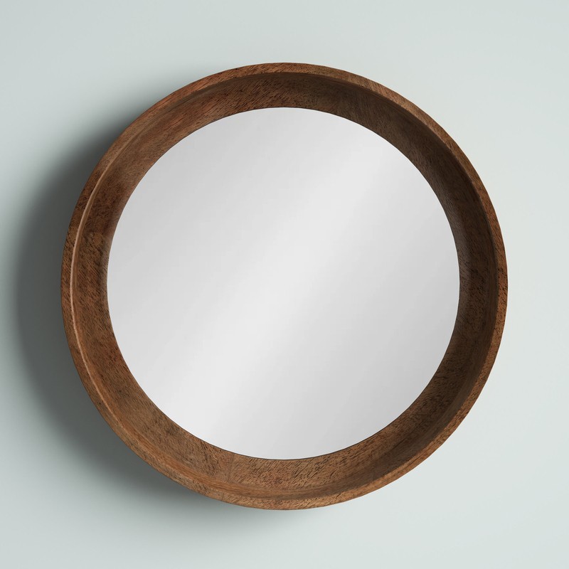 Grasser with Shelves Accent Mirror