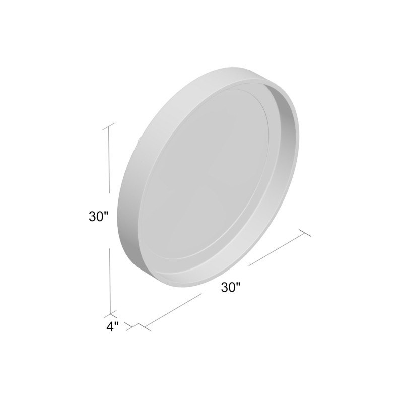 Grasser with Shelves Accent Mirror
