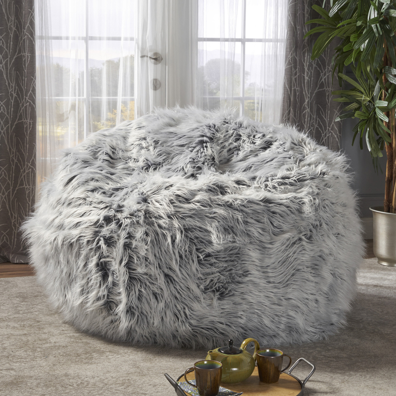 Chic Giant Fluffy Bag - Designer Review & Photos