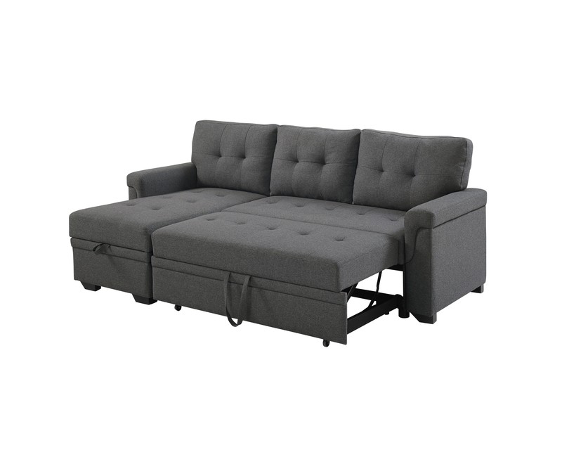 Gunnar 85" Wide Reversible Sleeper Sofa & Chaise