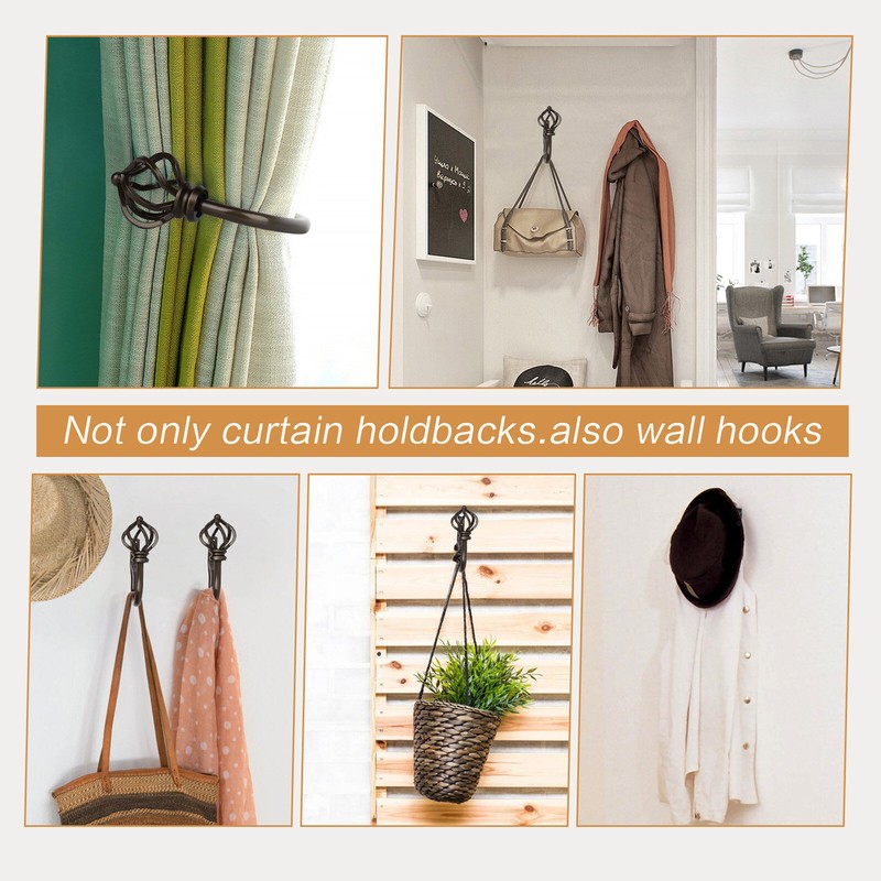 Gunsten 3.9" Curtain Holdback/Tieback