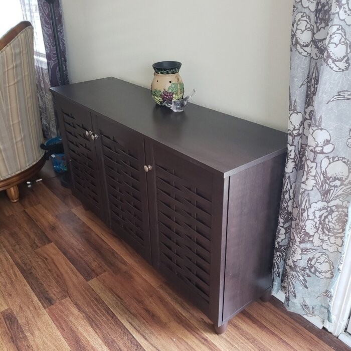 Gutzwiller 12 Pair Shoe Storage Cabinet