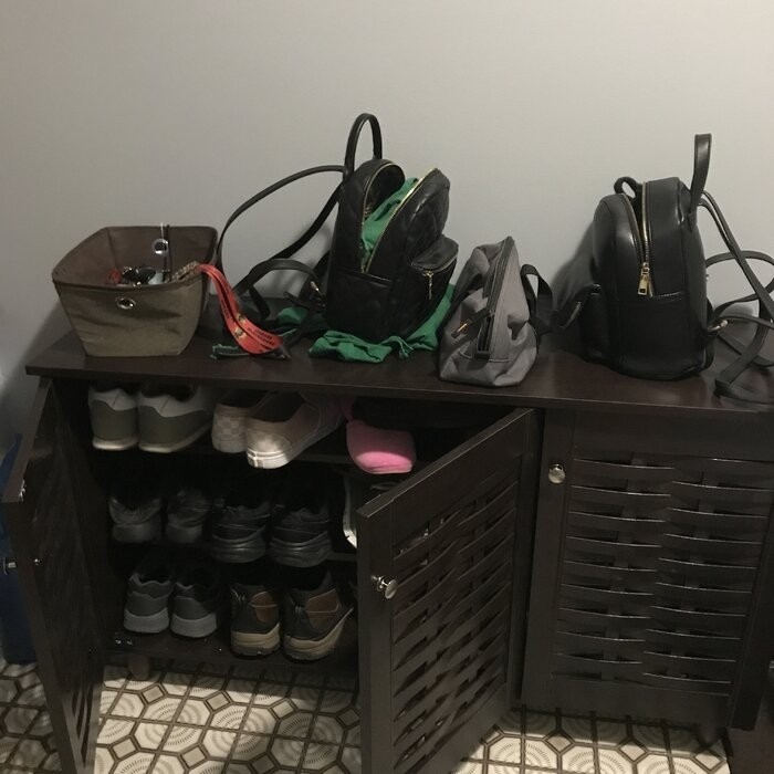 Gutzwiller 12 Pair Shoe Storage Cabinet