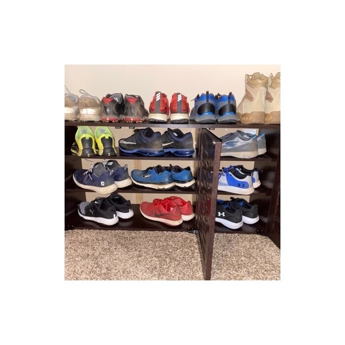 Gutzwiller 12 Pair Shoe Storage Cabinet