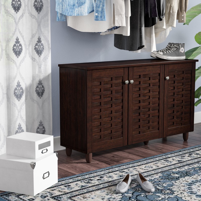 Gutzwiller 12 Pair Shoe Storage Cabinet