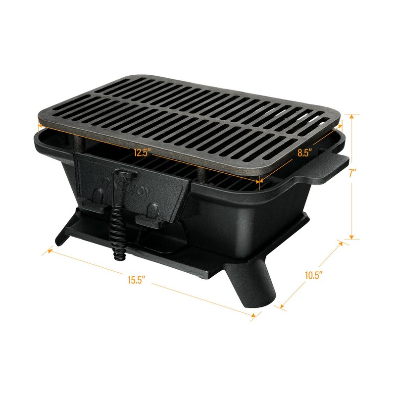 Cast Iron Charcoal Grills Ideas On Foter 