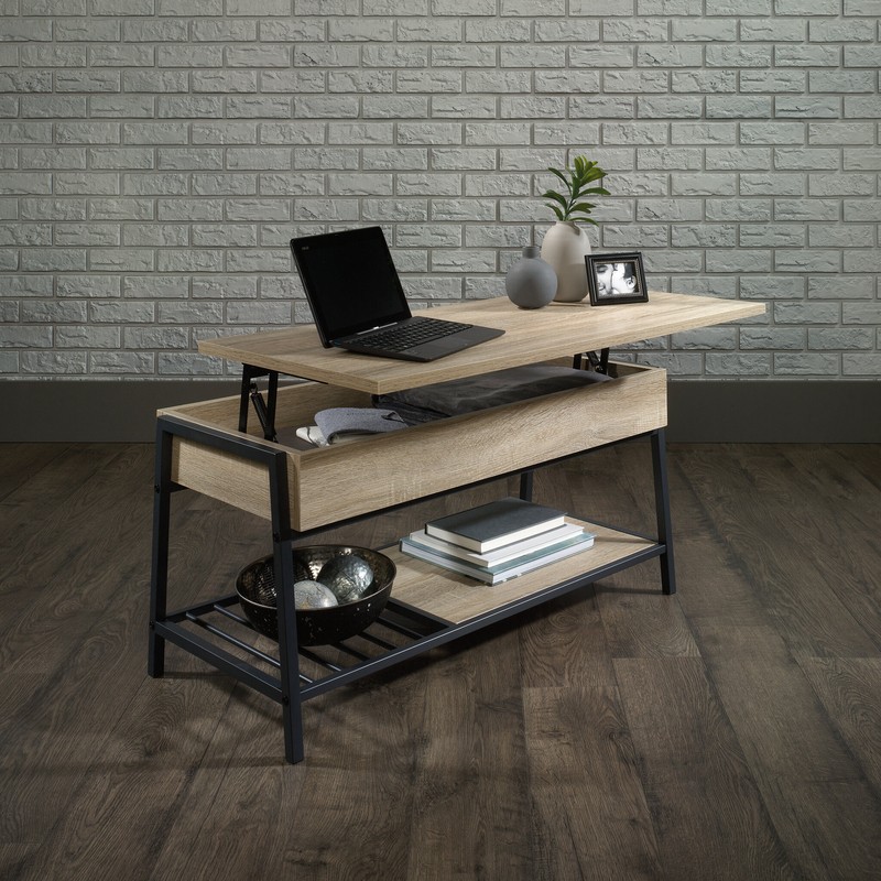 Haneline Lift Top 4 Legs Coffee Table with Storage