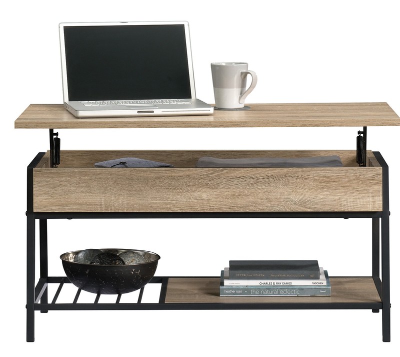 Haneline Lift Top 4 Legs Coffee Table with Storage