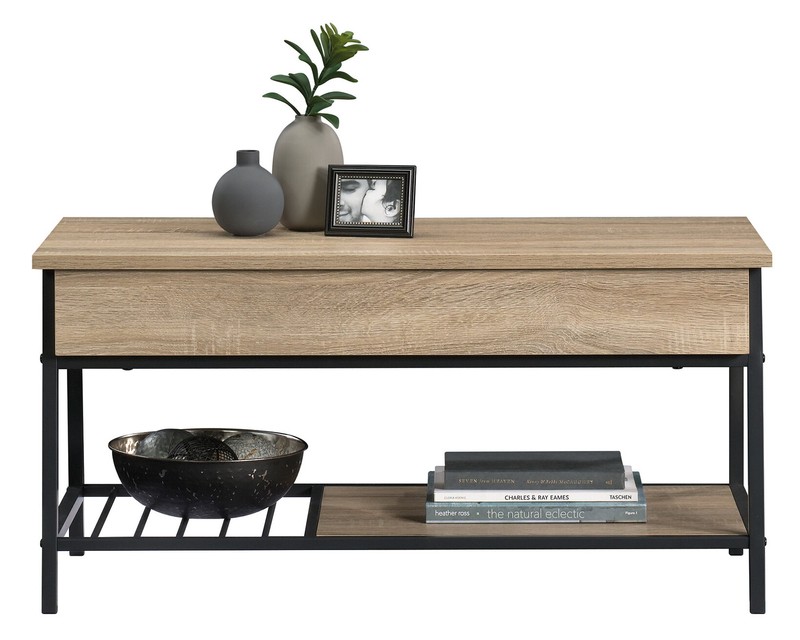 Haneline Lift Top 4 Legs Coffee Table with Storage