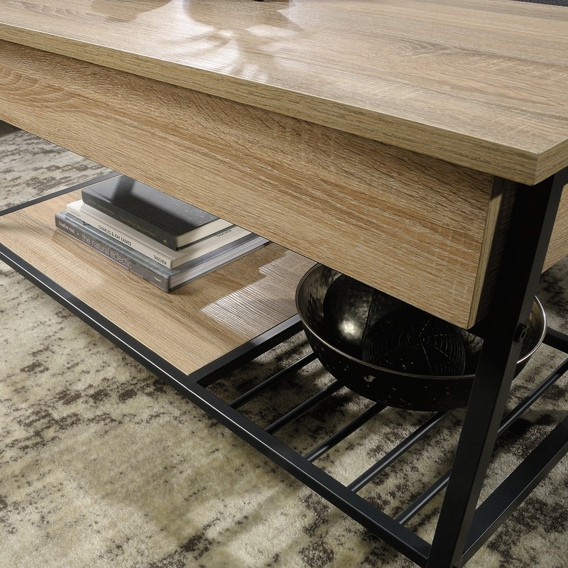 Haneline Lift Top 4 Legs Coffee Table with Storage