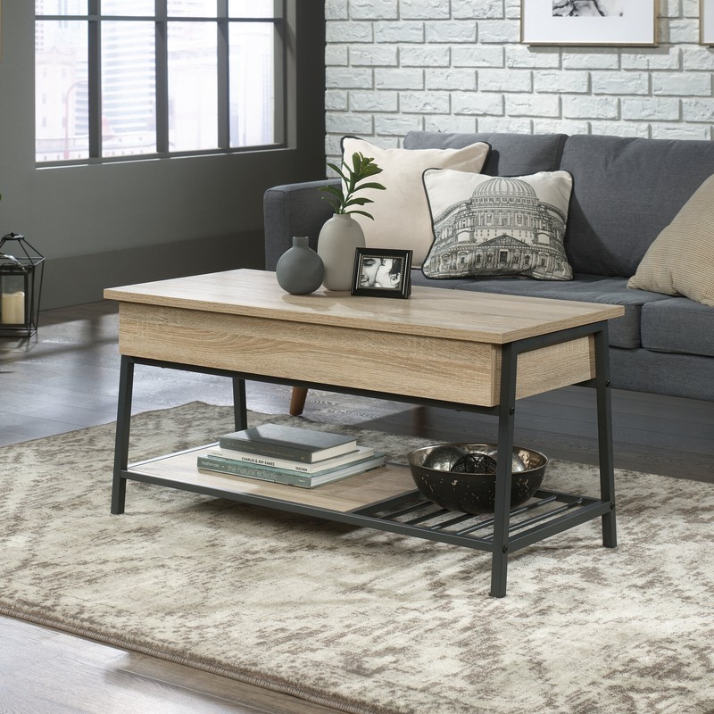 Haneline Lift Top 4 Legs Coffee Table with Storage