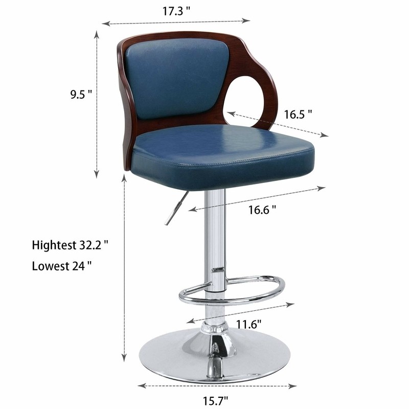 Hartung Swivel Adjustable Height Stool