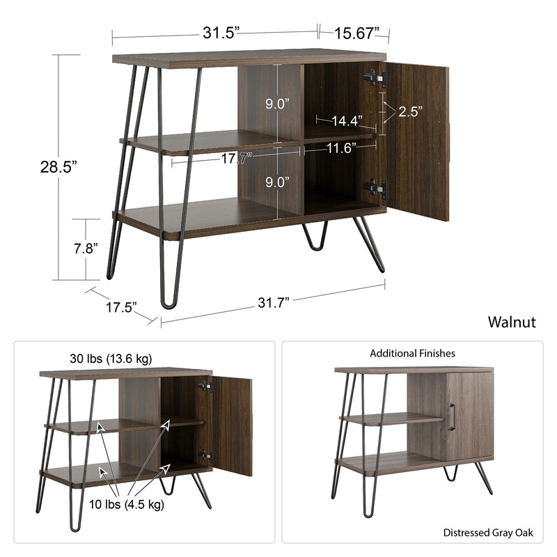 Havana 28.5'' H x 31.7'' W Standard Bookcase