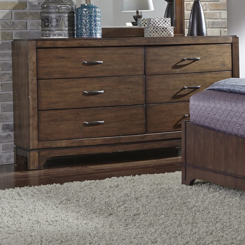 Hegwood 6 Drawer 64'' W Solid Wood Dresser