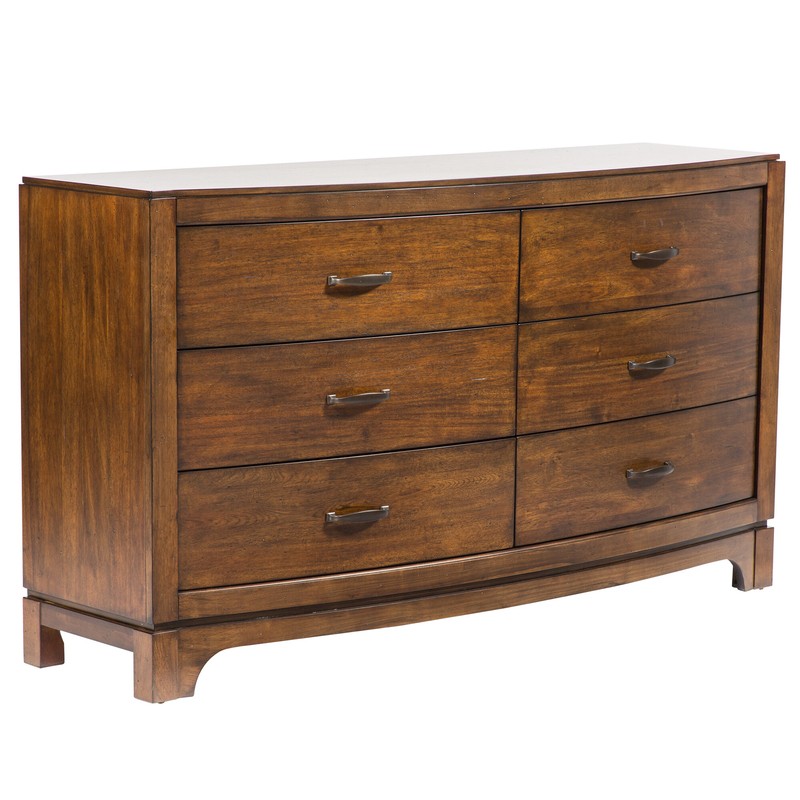 Hegwood 6 Drawer 64'' W Solid Wood Dresser