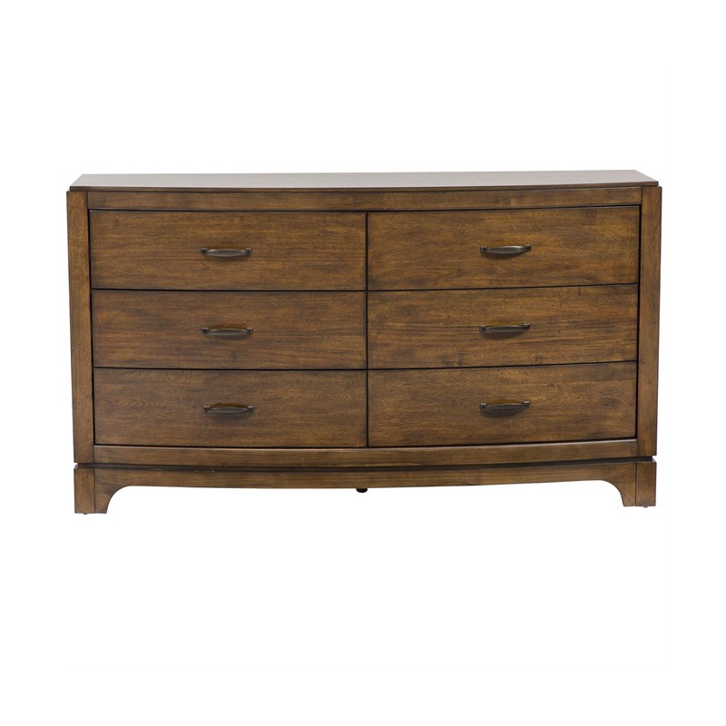 Hegwood 6 Drawer 64'' W Solid Wood Dresser