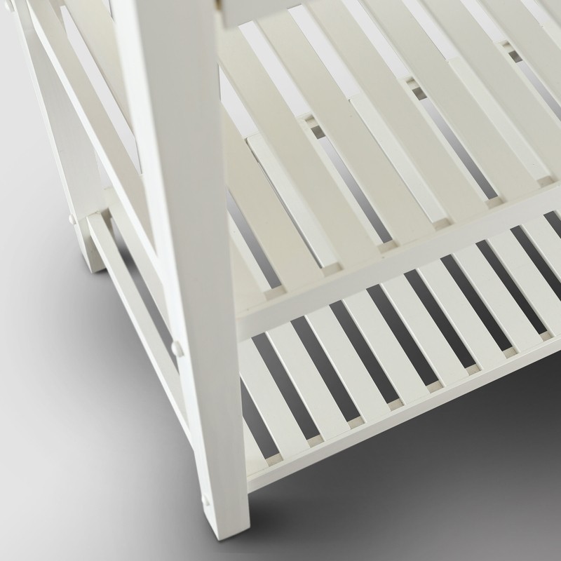 Herriott 40'' Wide Prep Table with Solid Wood Top