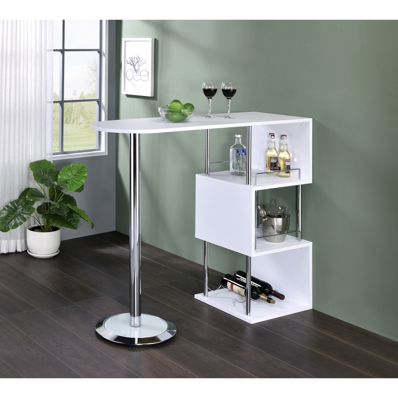 Hessler Counter Height 47'' Pedestal Dining Table
