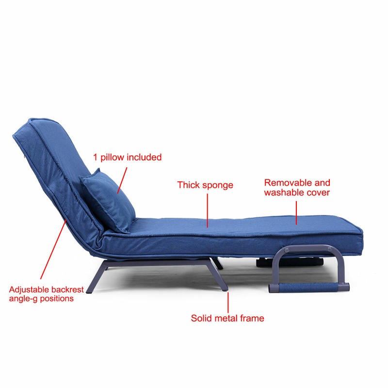 Hickey Twin 27.95'' Wide Tight Back Futon Chair