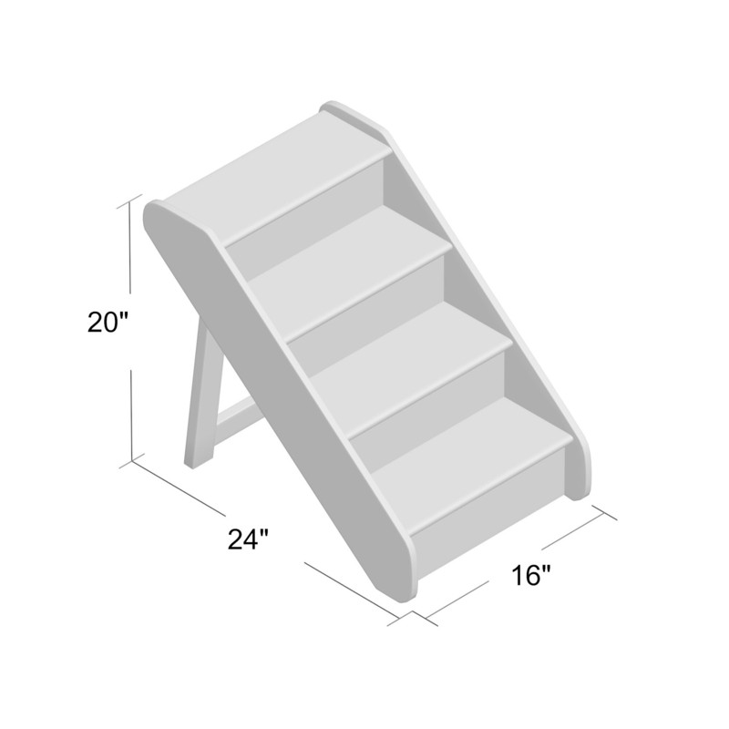 Holliman CozyUp 4 Step Pet Stair