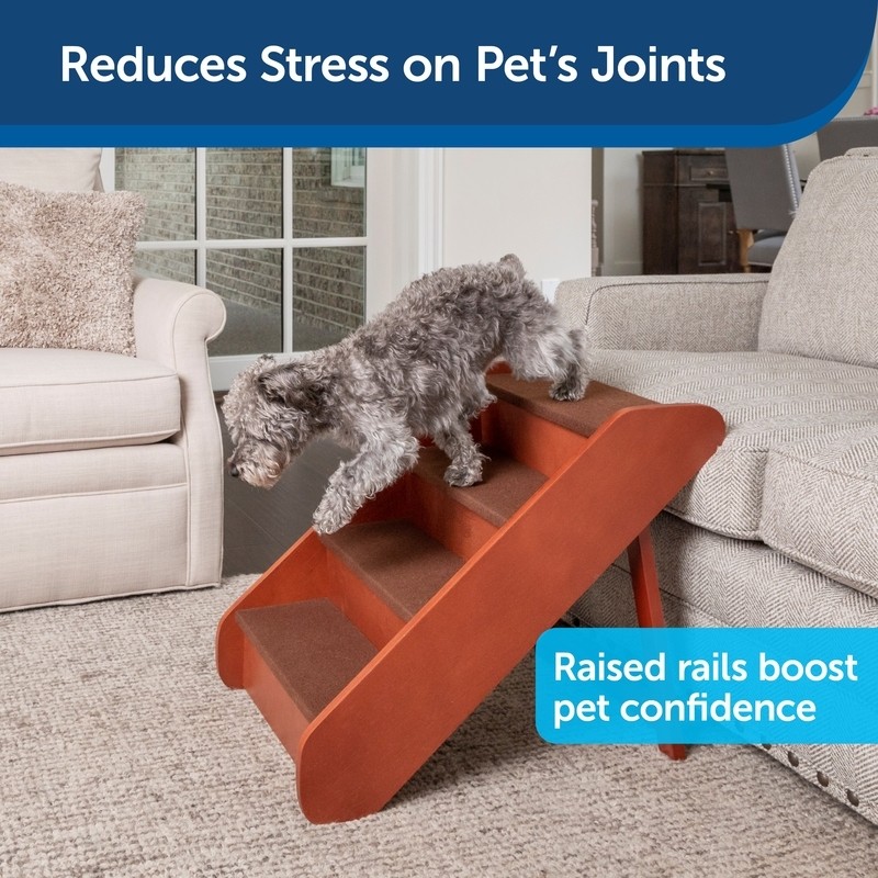 Holliman CozyUp 4 Step Pet Stair