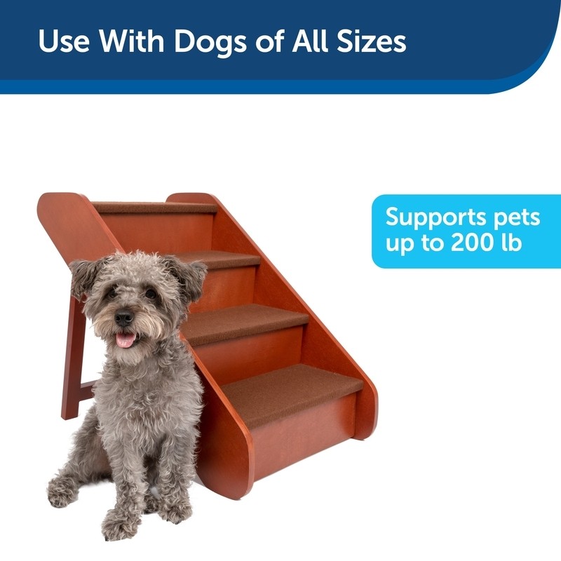 Holliman CozyUp 4 Step Pet Stair