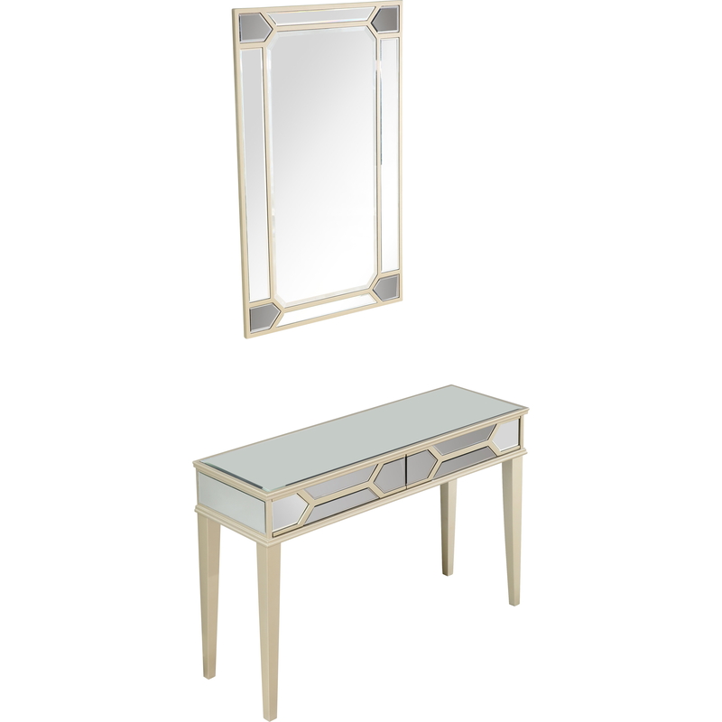Hopkins 48'' Console Table and Mirror Set