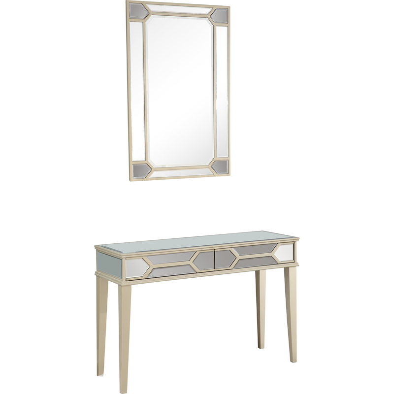 Hopkins 48'' Console Table and Mirror Set