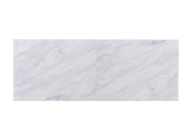 Housman 70'' Wide Rolling Prep Table with Marble Top