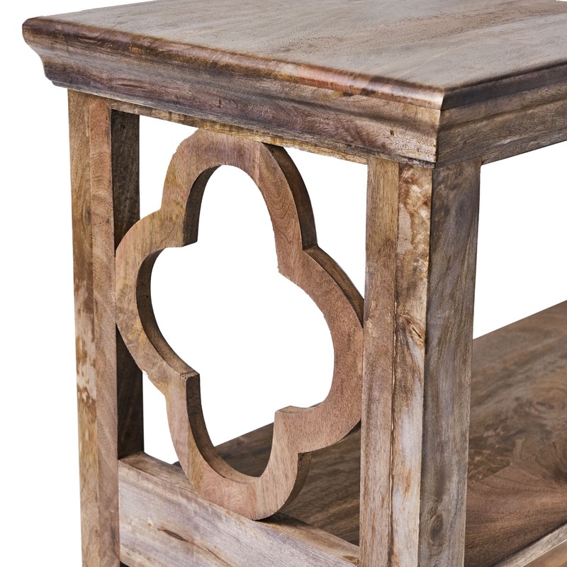 Hoye 32'' H x 35'' W Solid Wood Etagere Bookcase