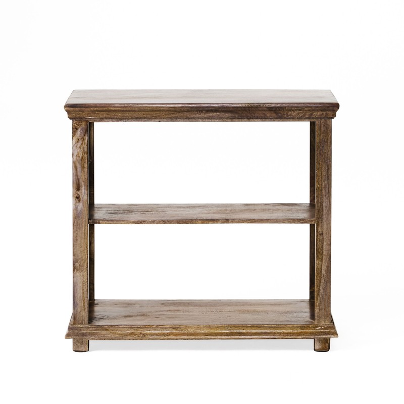 Hoye 32'' H x 35'' W Solid Wood Etagere Bookcase