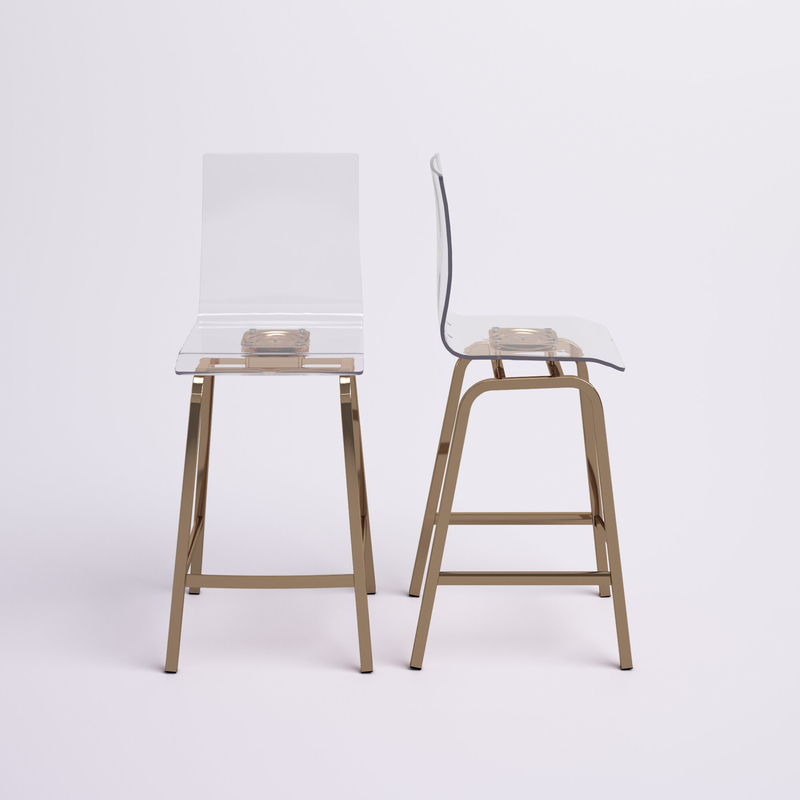 Hugh Swivel Bar and Counter Stool