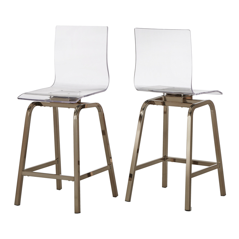 Hugh Swivel Bar and Counter Stool