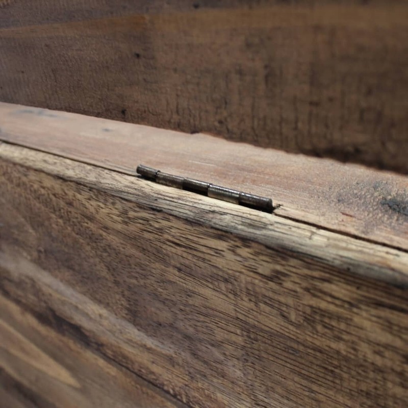 Hugh Wood Flip Top Storage Bench