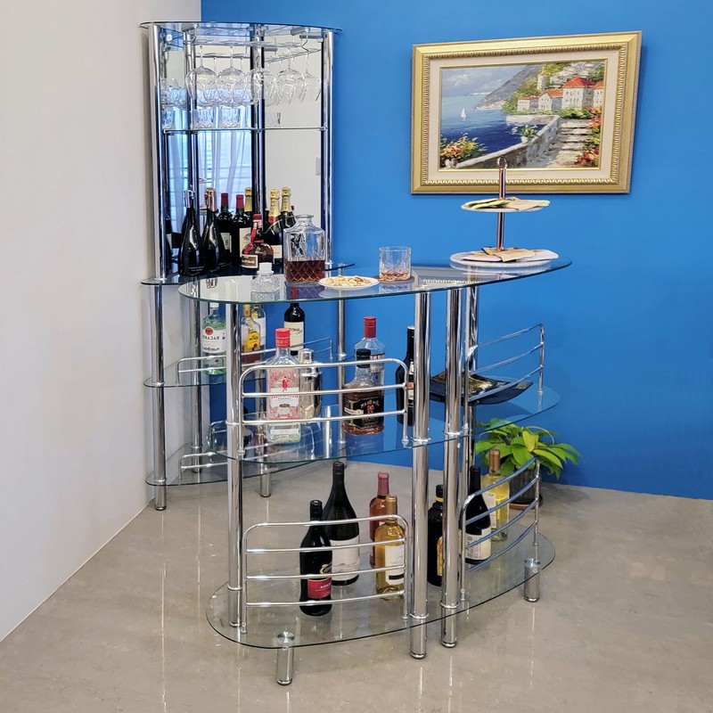 Idris Bar with Wine Storage